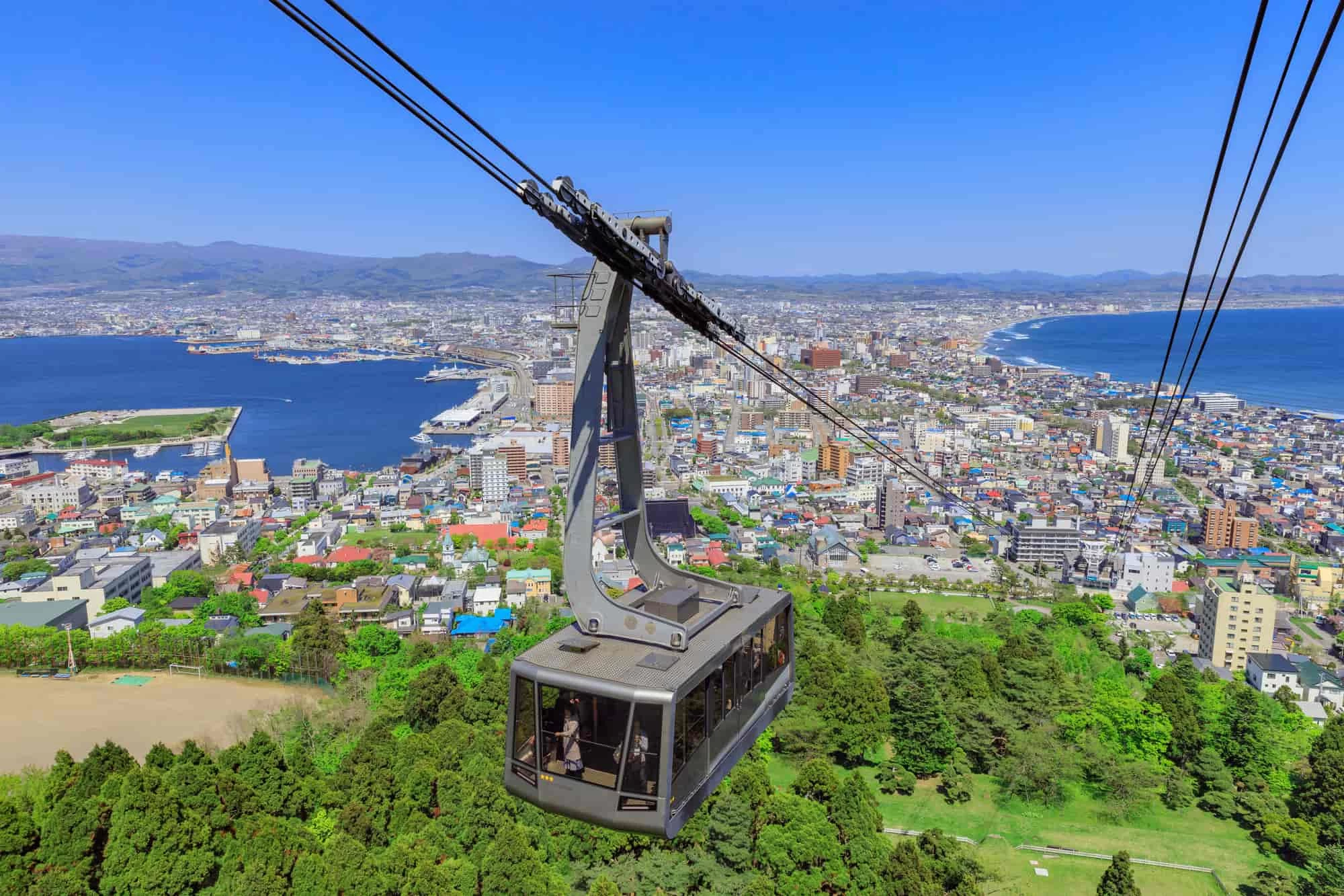 函館 人気 山 ロープウェイ ベビーカー